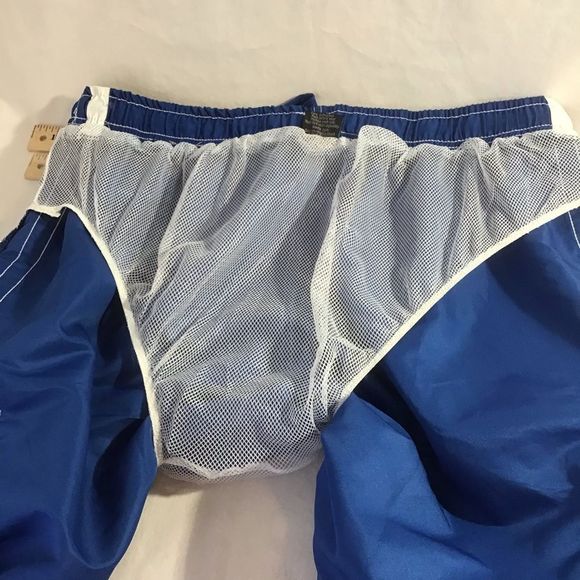 New Beged Swim Trunk Lined with Cargo Pockets - Picture 4 of 7
